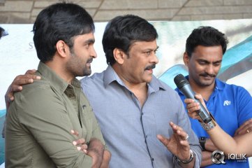 Chiranjeevi and Ram Charan Launches Basanti Song Teaser
